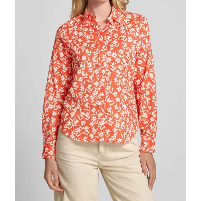 Shirt Reg Floral Print Cotton Voile - 3GW4300461 - GANT