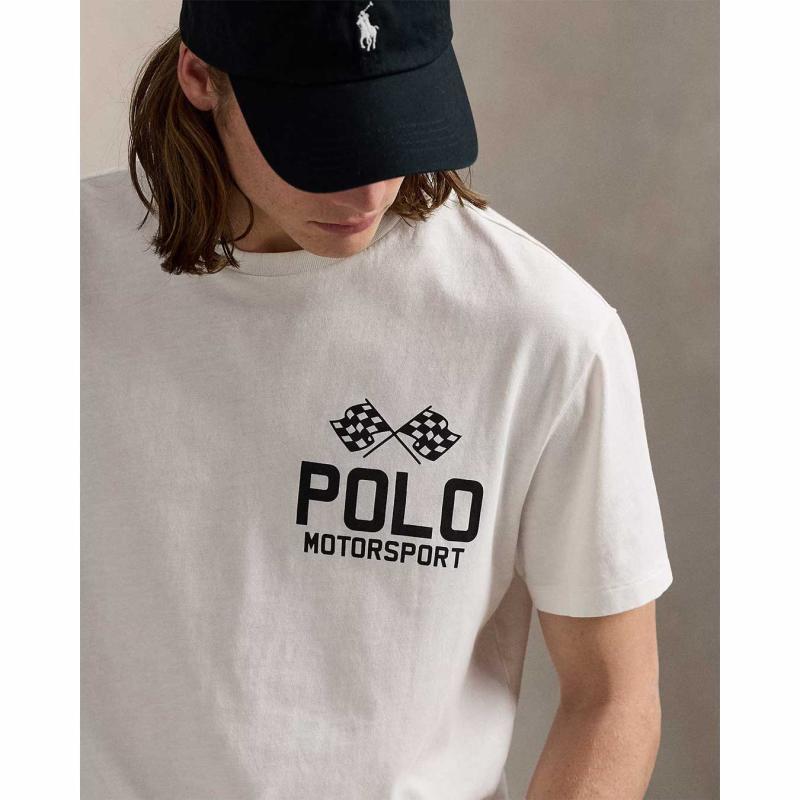 Classic Fit Slub Jersey Graphic T-Shirt - 710972611001 - POLO RALPH LAUREN