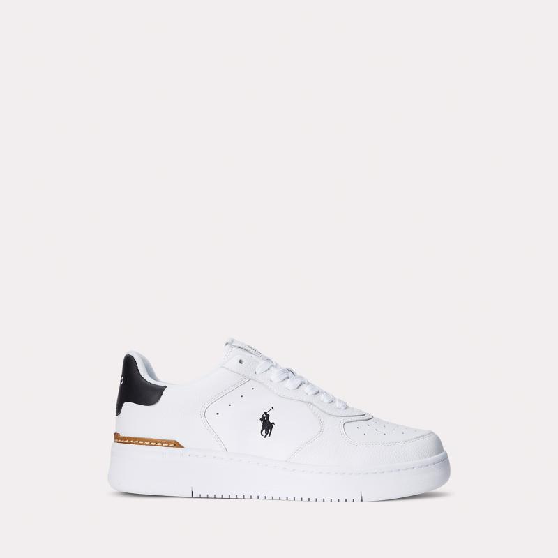 Masters Court Leather Trainers - 809891791003 - POLO RALPH LAUREN