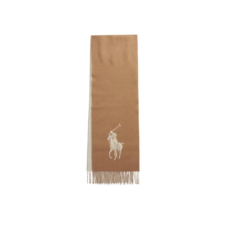 Cashmere Blend Logo Scarf - 455954331003 - POLO RALPH LAUREN