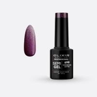 Ημιμόνιμο βερνίκι 5ml – #699 (Darkorchid Glitter)