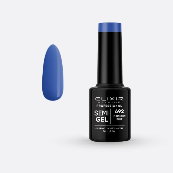 Ημιμόνιμο βερνίκι 5ml – #692 (Midnight Blue)