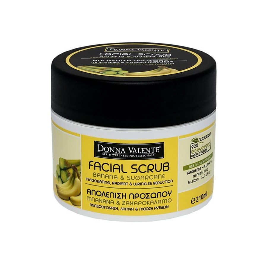 Facial Scrub Banana & Sugarcane - 210ml