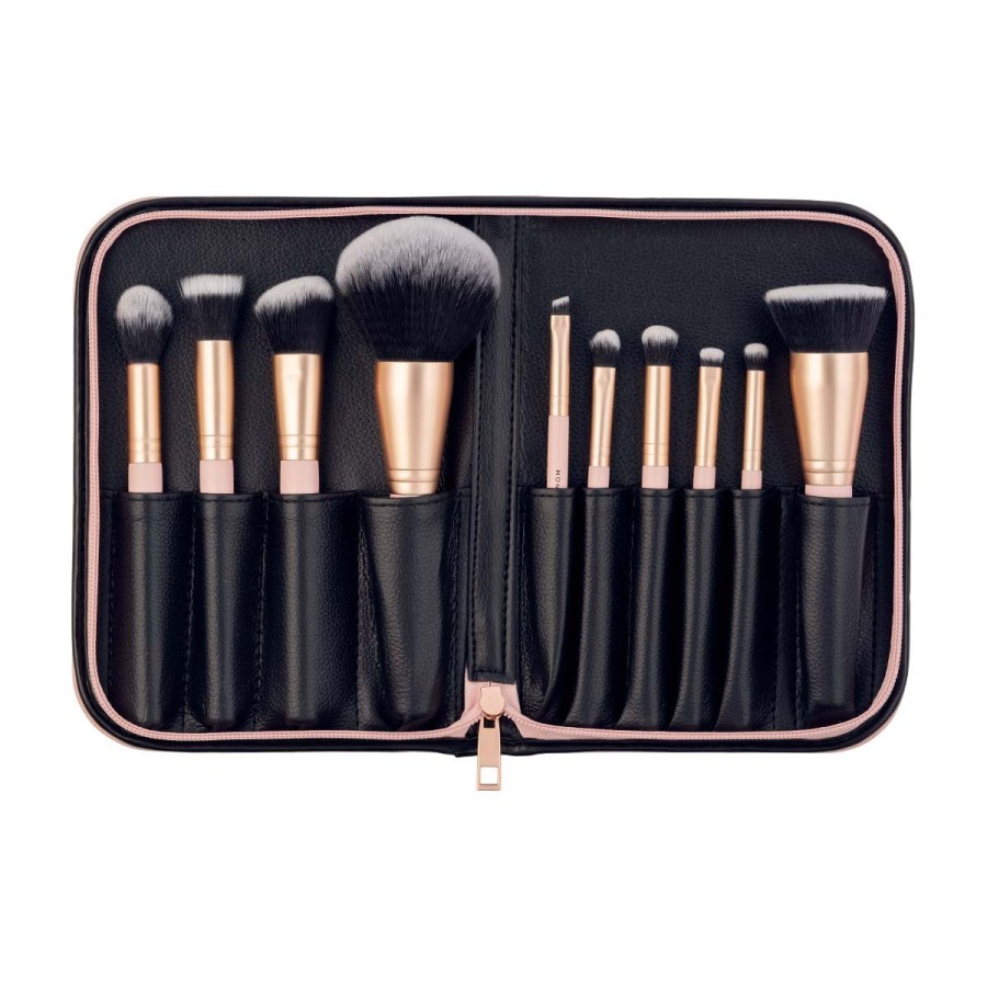 10 BRUSH SET FACE & EYES