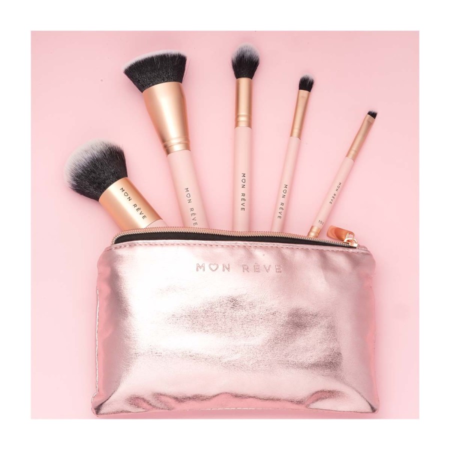 ESSENTIAL 5 BRUSH SET FACE & EYES