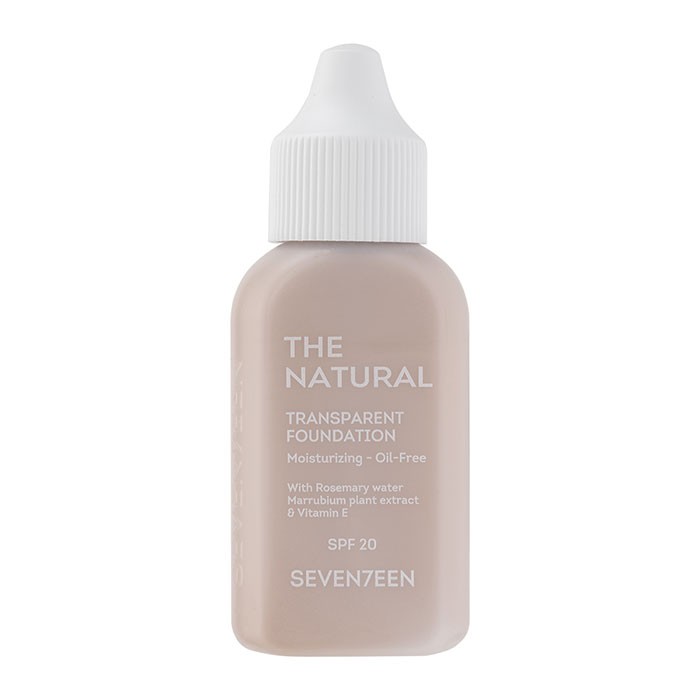 THE NATURAL TRANSPARENT FOUNDATION Αποχρώσεις