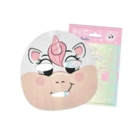 Unicorn Face Hydrating Mask 25gr – Παιδική Μασκά Ομορφίας Πανί Με Σχέδιο Ηλικίες 8 με 12