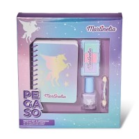 Galaxy Dreams Beauty Set & Notebook – Σετ για Κορίτσια με Βερνίκι Νυχιών 1 x 4ml, Σκιές Ματιών Με Πινέλο & Σημειοματάριο