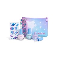 Galaxy Dreams Fantastic Beauty Set – Βερνύκια Νυχιών 3 Χ 4ml, Body Tattoos, Cosmetic Bag & Αυτοκόλλητα