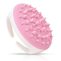 Anti Cellulite Massager Βούρτσα Μασάζ για την Κυτταρίτιδα Ροζ Λευκό