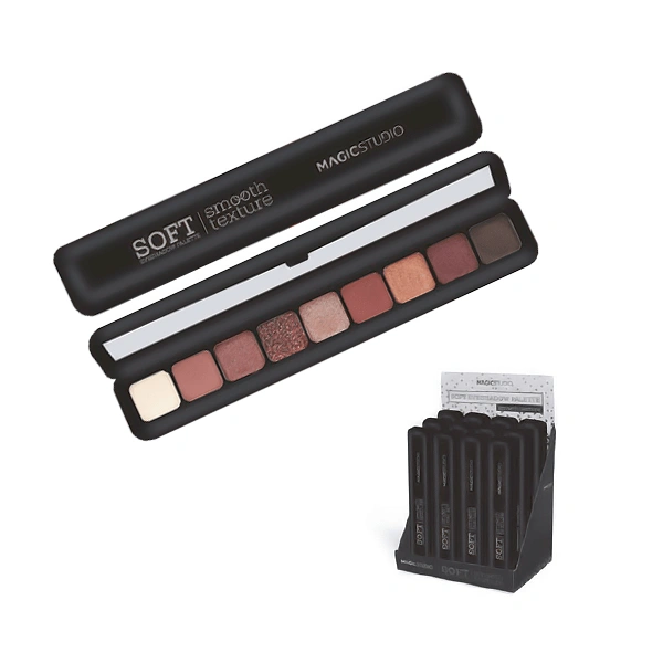 Soft eyeshadow palette – Smooth texture