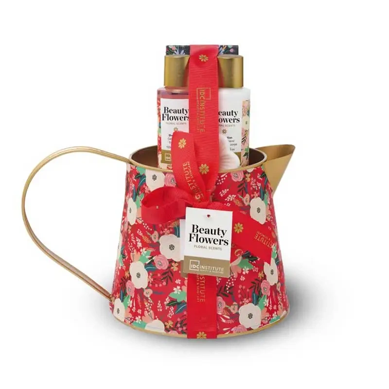 Beauty Flowers Watercan Gift Set