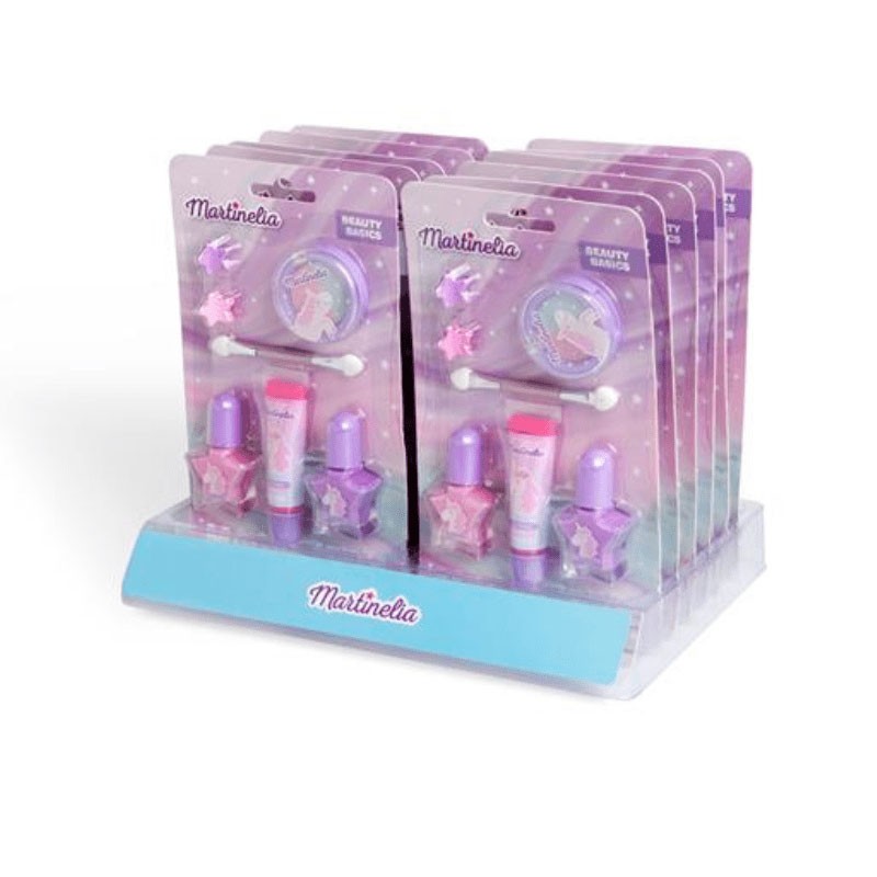 Little Unicorn Magic Style Set – 2 Χ Βερνίκια 3.5ml, Lip Gloss 9ml, Eye Shadow 1gr, 2 X Hair Clip & Applicator