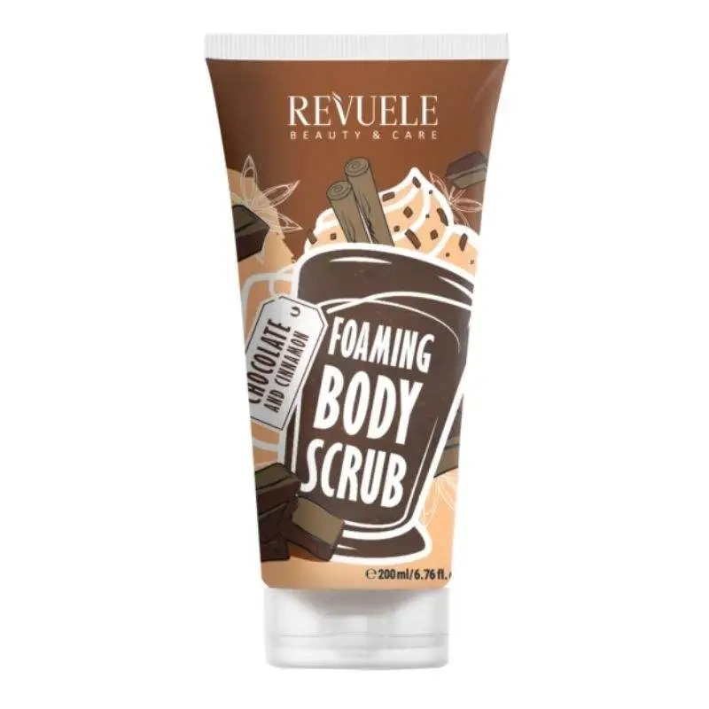 Foaming Body Scrub Chocolate & Cinnamon Απολέπιση με Σοκολάτα & Κανέλα 200ml