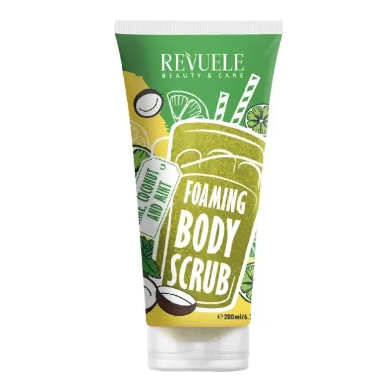 Foaming Body Scrub Lime Coconut & Mint Απολέπιση με Αφρό Λάιμ Καρύδα & Μέντα 200ml