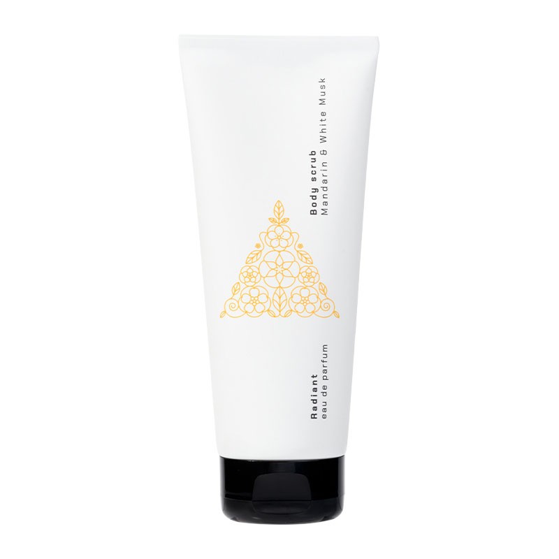 MANDARIN & WHITE MUSK BODY SCRUB TUBE 200ML