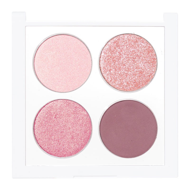 VIBRANT EYES QUAD PALETTE NO. 01 FLIRTY PINK