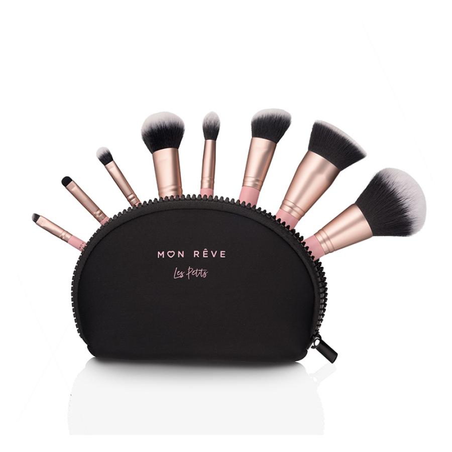 LES PETITS 8 PCS BRUSH SET FACE & EYES 