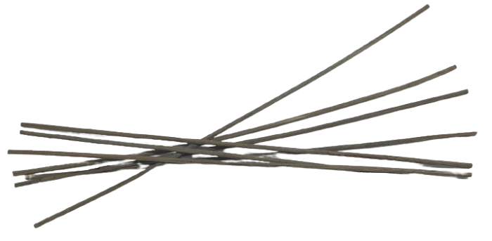 Rattan diffuser stick, γκρι χρώμα, 3mm x 25cm