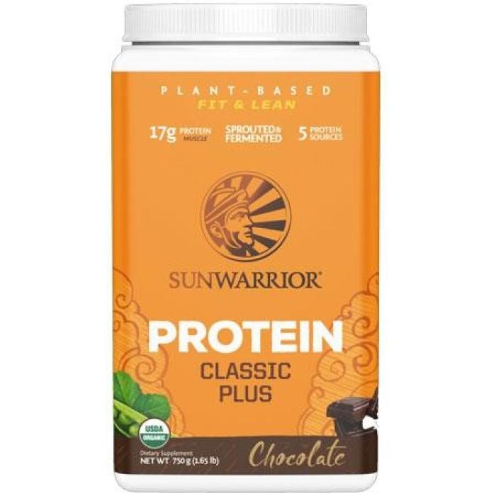 Sunwarrior Πρωτεΐνη Protein Classic Plus 750gr Chocolate