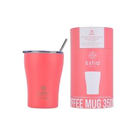 Θερμός Coffee Mug Estia Fusion Coral 350ml