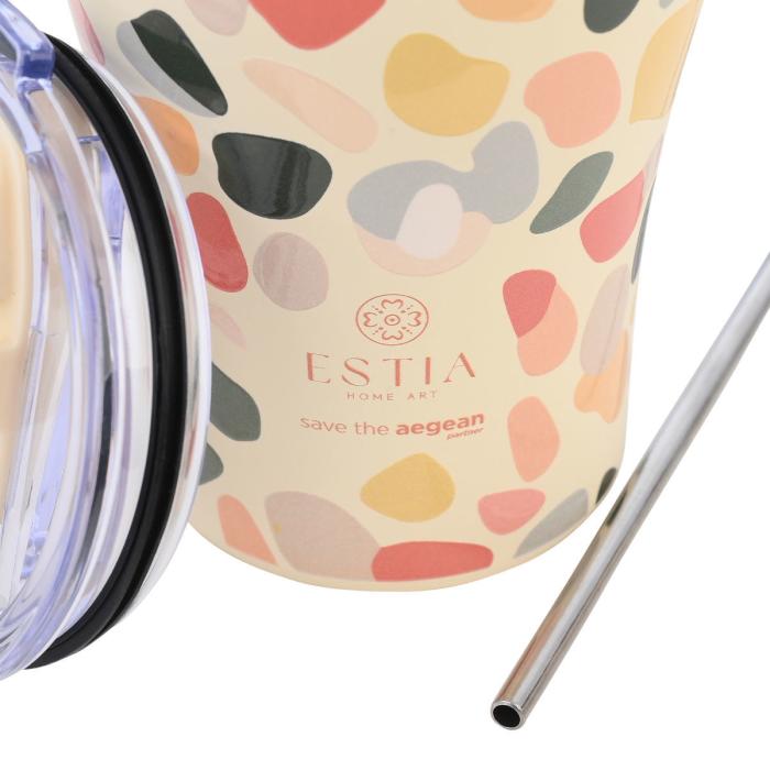 Θερμός Coffee Mug Estia Hue Pebbles 350ml