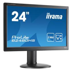 IIYAMA used οθόνη B2480H TN LED, 24" Full HD, VGA/DVI/HDMI, Grade B