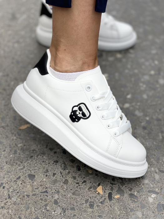 Sneaker δίσολο άσπρο GB618