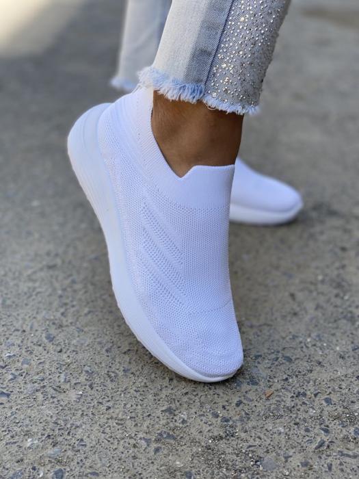 Sneaker κάλτσα άσπρο ZY505