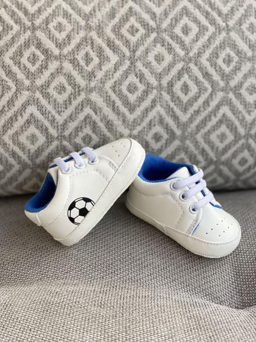 Άσπρο sneakers αγκαλιάς M7142