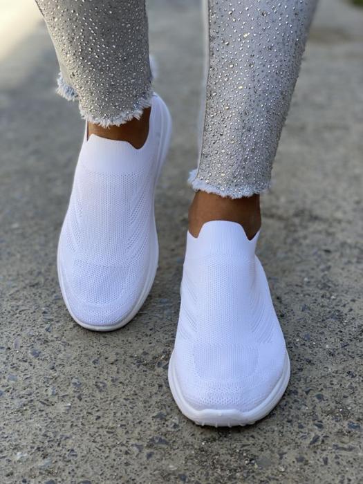 Sneaker κάλτσα άσπρο ZY505