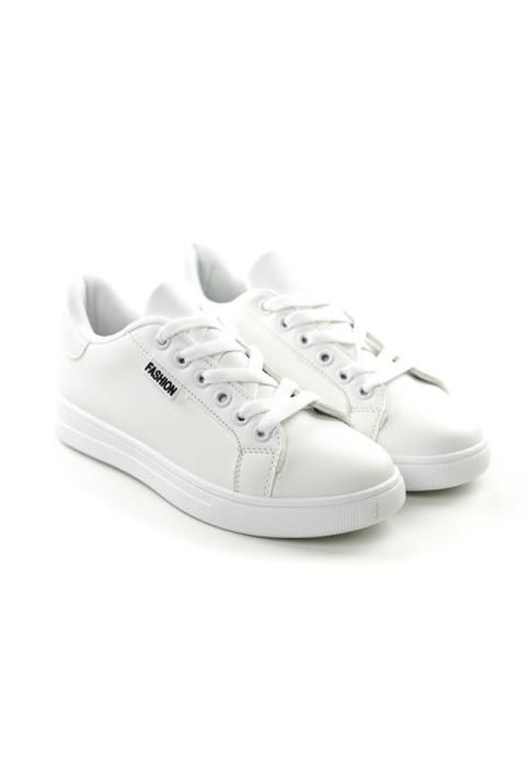 Άσπρο sneakers με κορδόνι OX2513