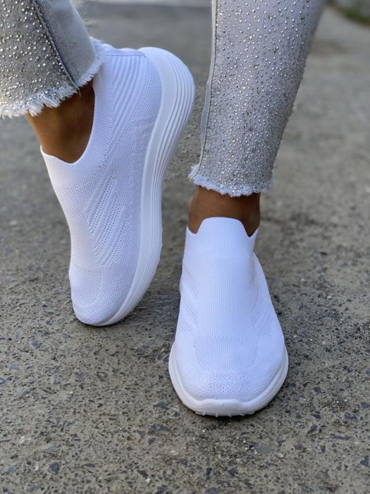 Sneaker κάλτσα άσπρο ZY505