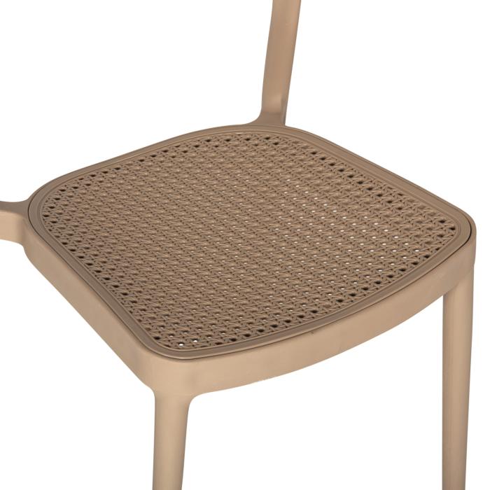 ΚΑΡΕΚΛΑ ΠΟΛΥΠΡΟΠΥΛΕΝΙΟΥ ΚΑΠΟΥΤΣΙΝΟ CLEO HM5936.03 49x54,5x80,5Y εκ.