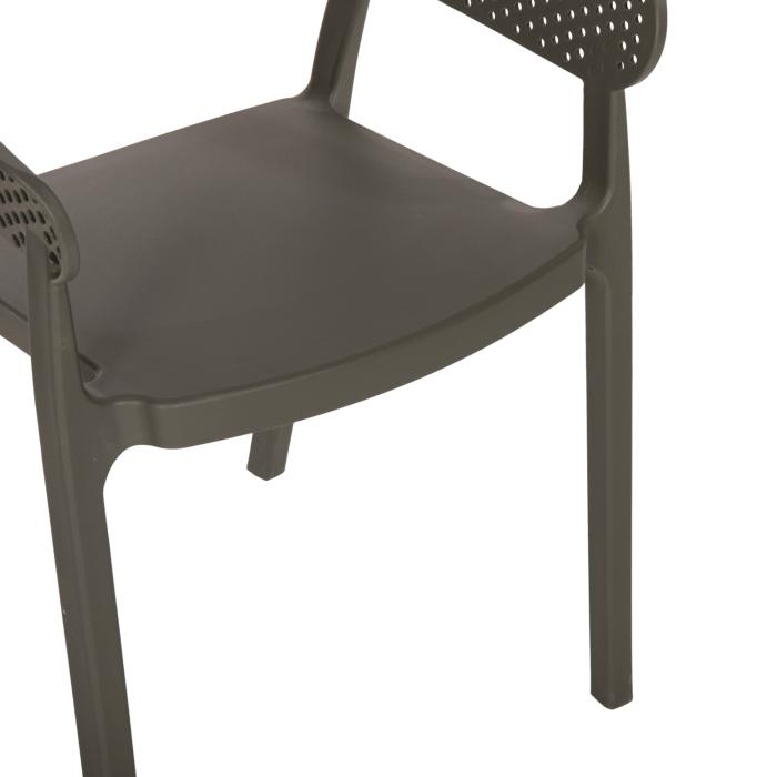 ΠΟΛΥΘΡΟΝΑ ΠΟΛΥΠΡΟΠΥΛΕΝΙΟΥ PERFOE HM5941.07 DARK OLIVE 53,5x50,5x73Υεκ.