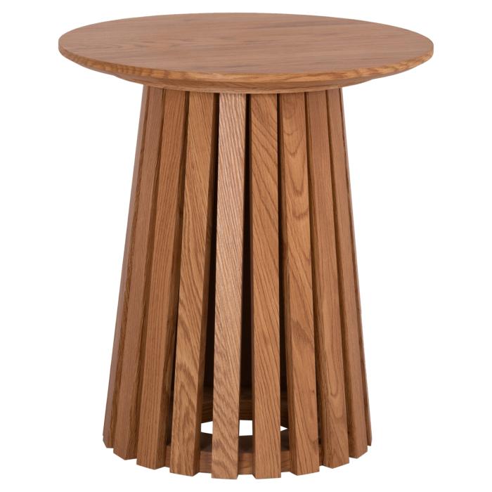 ΤΡΑΠΕΖΑΚΙ ΒΟΗΘΗΤΙΚΟ TALBERT HM18025 MDF ΣΕ ΦΥΣΙΚΟ ΞΥΛΟΥ Φ45x50,5Υεκ.