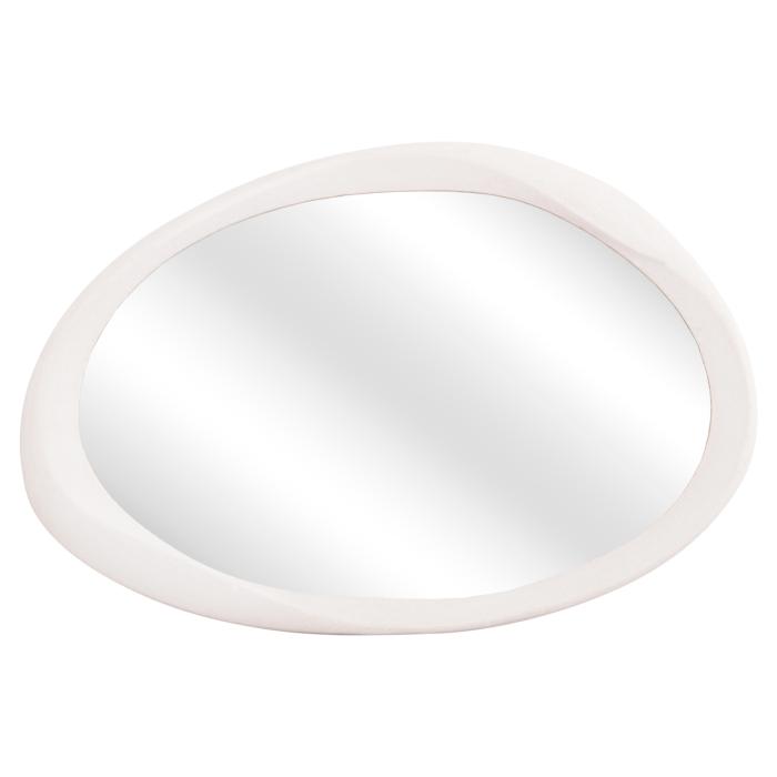 ΚΑΘΡΕΠΤΗΣ ΤΟΙΧΟΥ ΟΒΑΛ ΣΕΙΡΑ SANTORINI HM4513 MDF ΣΕ ΥΠΟΛΕΥΚΟ 90x3,2x60Υεκ