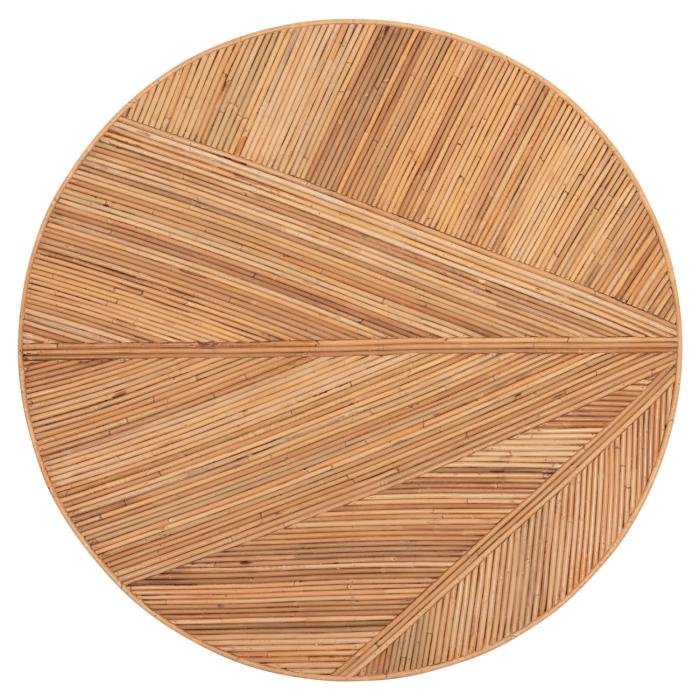 ΤΡΑΠΕΖΙ ΤΡΑΠΕΖΑΡΙΑΣ GATSBY HM9884 ΦΥΣΙΚΟ RATTAN ΣΕ ΦΥΣΙΚΟ ΧΡΩΜΑ Φ120x76Υεκ.
