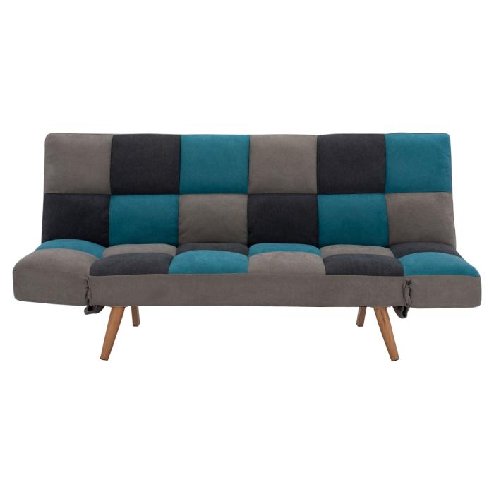ΚΑΝΑΠΕΣ ΚΡΕΒΑΤΙ MULTICOLOR 3ΘΕΣΙΟΣ HM3167.11 182Χ80Χ88Υ εκ.