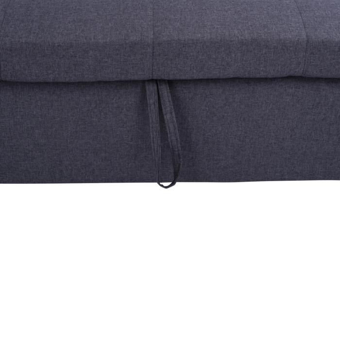 ΚΑΝΑΠΕΣ ΓΩΝΙΑ ΚΡΕΒΑΤΙ WAYNE 224x147x85Υεκ. HM3028.11 ΓΚΡΙ ΥΦΑΣΜΑ