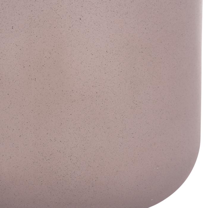 ΔΙΑΚΟΣΜΗΤΙΚΟ ΒΑΖΟ ΔΑΠΕΔΟΥ LINTER HM4662.05L FIBER CEMENT ΓΚΡΙ ΜΑΤ--ΞΥΛΟ ΤΕΑΚ Φ41x47Υεκ