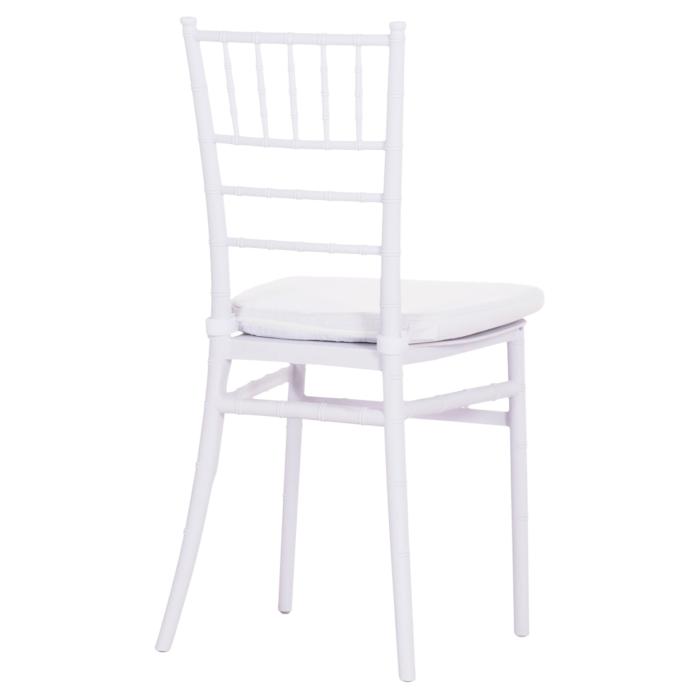 ΚΑΡΕΚΛΑ CATERING TIFFANY ΜΕ ΜΑΞΙΛΑΡΙ HM21104 ΛΕΥΚΟ ΠΟΛΥΠΡΟΠΥΛΕΝΙΟ 39x47x89Yεκ.