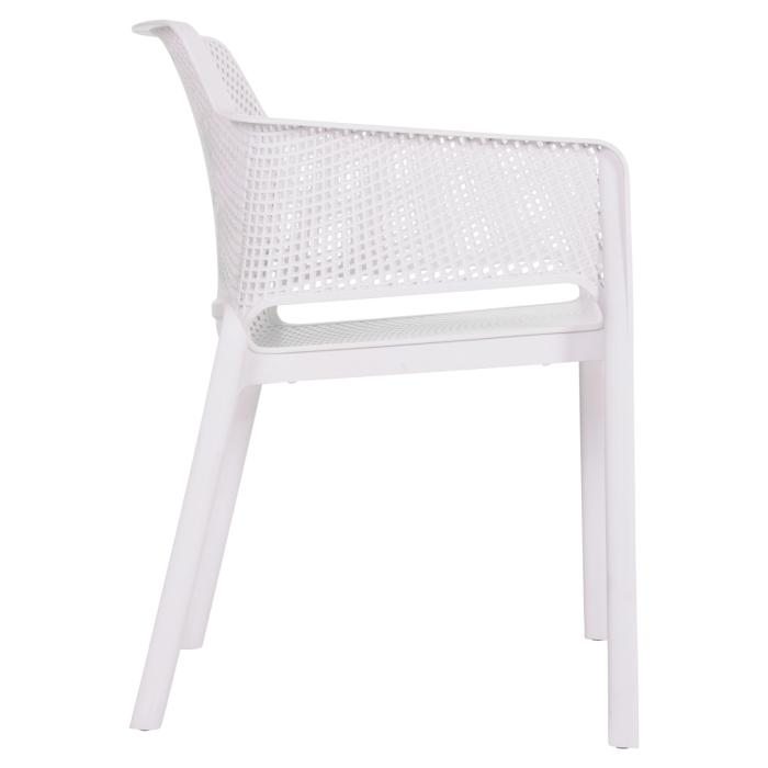 ΠΟΛΥΘΡΟΝΑ ΠΟΛΥΠΡΟΠΥΛΕΝΙΟΥ JOHN HM6103.01 ΛΕΥΚΗ 59x58x79.5Υεκ.
