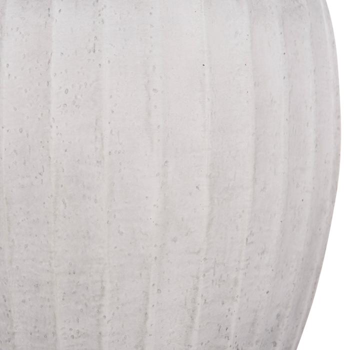 ΣΕΤ 3ΤΜΧ ΓΛΑΣΤΡΕΣ ΣΤΡΟΓΓΥΛΕΣ ΣΕΙΡΑ GARDENER HM4728 FIBERCLAY-ΧΡΩΜΑ CEMENT Φ48x56Υεκ