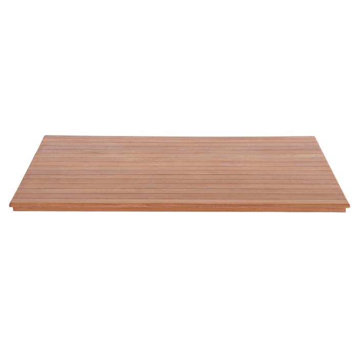 ΕΠΙΦΑΝΕΙΑ ΤΡΑΠΕΖΙΟΥ ΟΡΘΟΓΩΝΙΑ HM18138 ΞΥΛΟ TEAK--ΦΥΣΙΚΟ 120x80x4(πάχος)εκ.