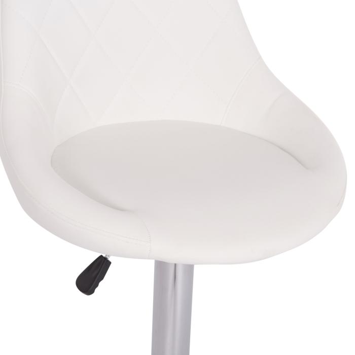 ΣΚΑΜΠΟ ΜΠΑΡ ROSE HM204.22 ΜΕ ΑΜΟΡΤΙΣΕΡ ΧΡΩΜΙΟΥ & ΛΕΥΚΟ PU 48x45x105Υεκ.