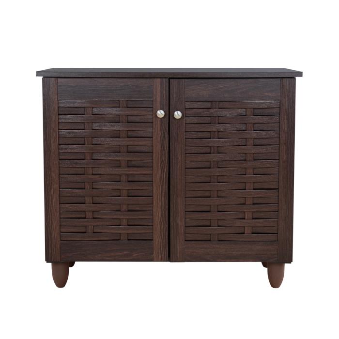 ΠΑΠΟΥΤΣΟΘΗΚΗ-ΝΤΟΥΛΑΠΙ ΞΥΛΙΝΗ CASSIOPE HM2208.01 WENGE 77Χ34Χ67.5Υεκ.