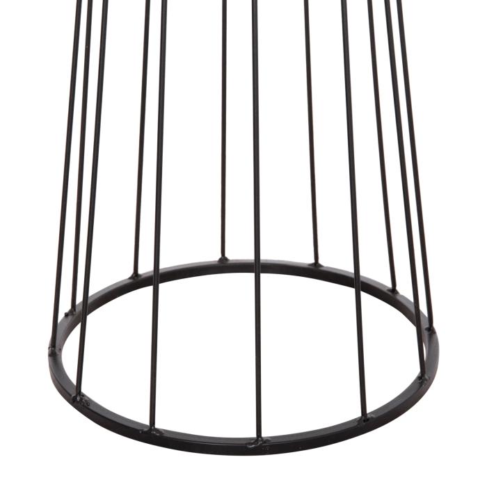 ΦΩΤΙΣΤΙΚΟ ΔΑΠΕΔΟΥ ΜΕΤΑΛΛΙΚΟ ΓΚΡΙ HM7581.01 Φ38x144 εκ.