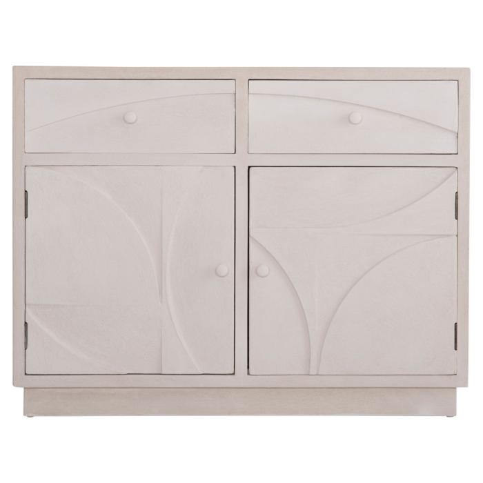 ΜΠΟΥΦΕΣ ΣΕΙΡΑ SANTORINI HM18046 MDF ΣΕ ΥΠΟΛΕΥΚΟ ΧΡΩΜΑ-2 ΣΥΡΤΑΡΙΑ & 2 ΠΟΡΤΕΣ 107x38x82,5Υεκ.