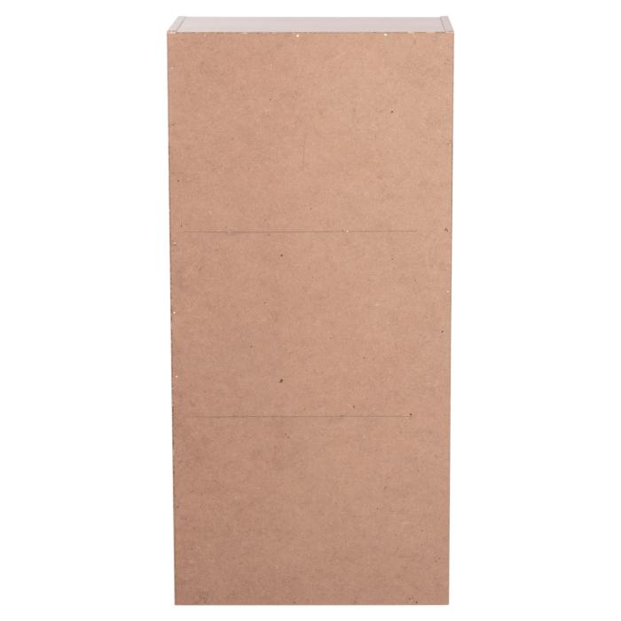 ΡΑΦΙΕΡΑ ΤΟΙΧΟΥ CUBICON HM9941.02 SONAMA OAK ΜΕΛΑΜΙΝΗ 38,5x23,5x80Υεκ.
